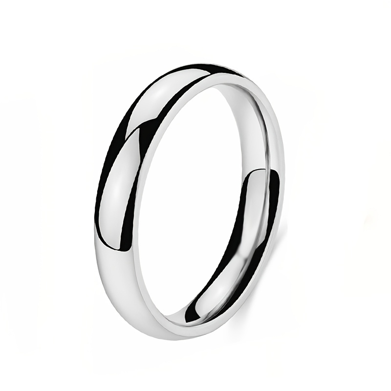 304L Stainless Steel Ring for Couples Weddings