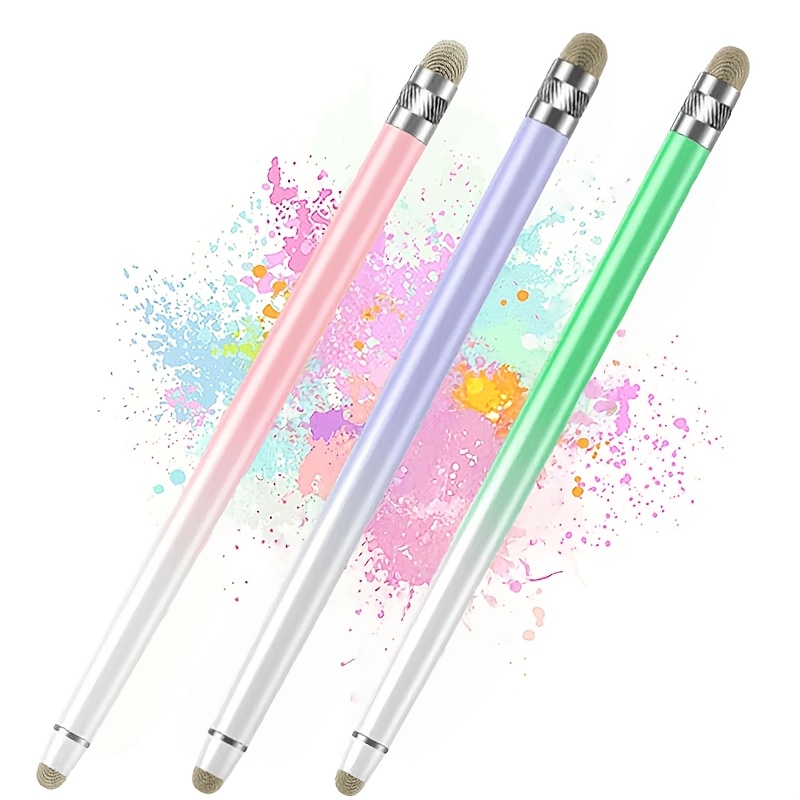 TEMU For Touch Pens (3-pack), Suitable For Touch Screens, Compatible With Iphone/ipad/android Tablets