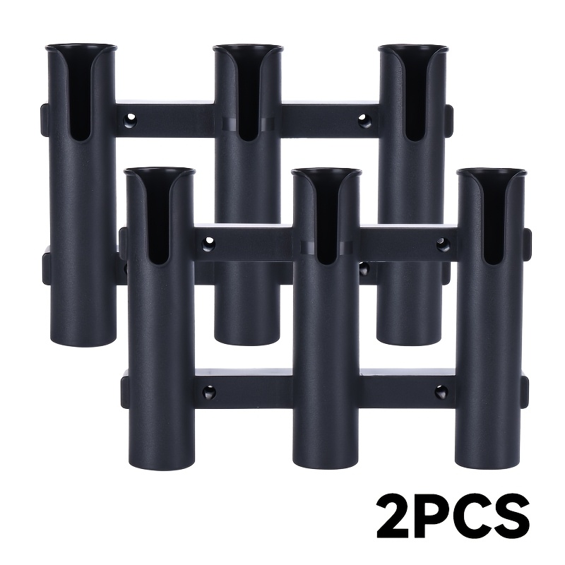 TEMU 2pcs WEIHE Support Triple Bateau Pêche Mer Pêche Support de Canne à Pêche
