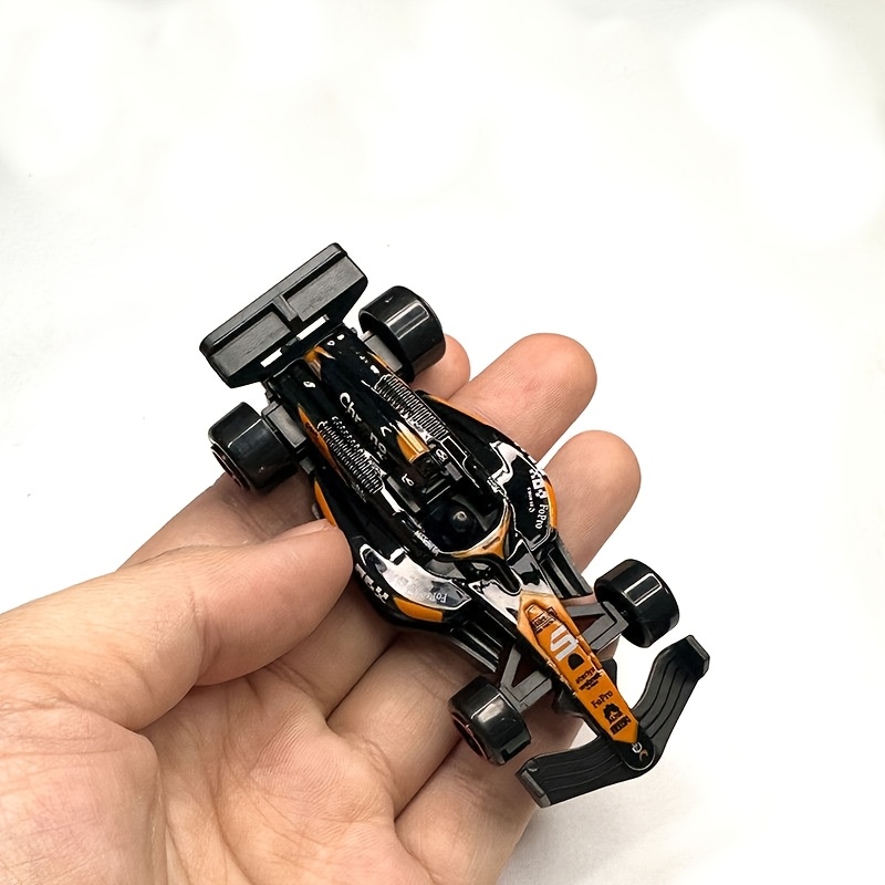 TEMU Miniature de voiture de sport de course de poche en moulé , échelle 1/64, jouet à pousser, cadeau d'anniversaire, cadeau de Noël, ensemble de