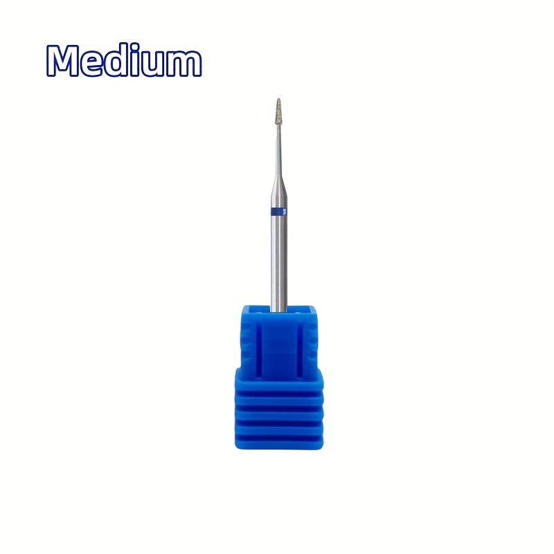 Image of 1/2pcs Diamond Manicure Drill Set - Odorless, Professional Manicure And Pedicure Tools For Gel Polishing Removal And Dead Skin Exfoliation Nail Drill