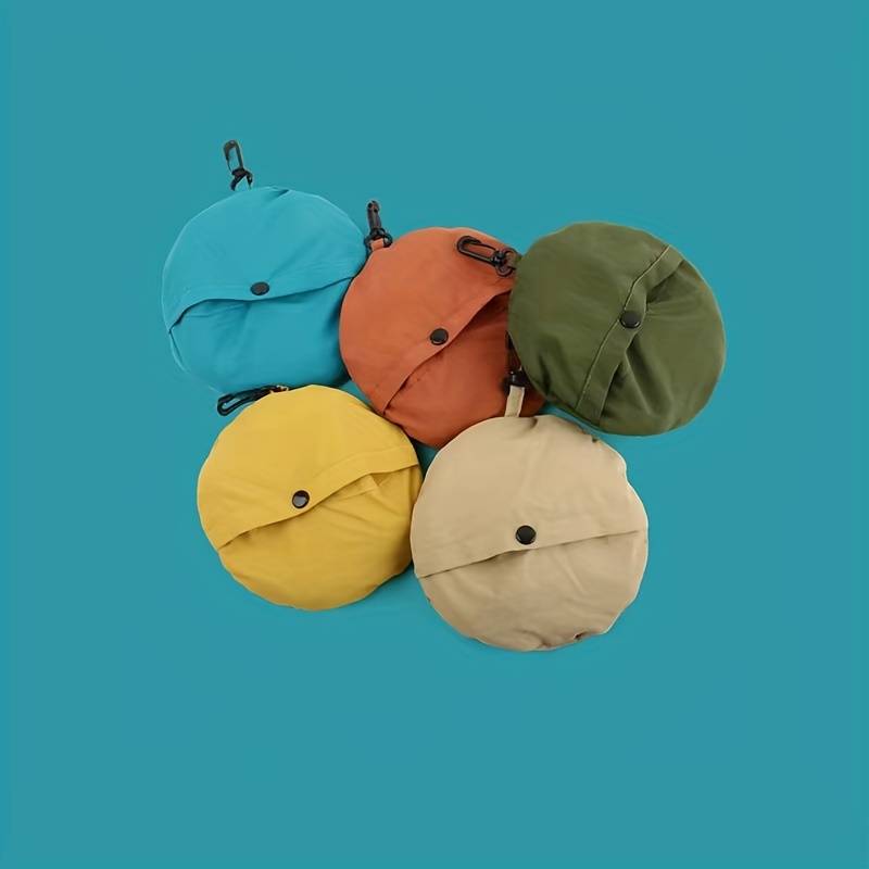 1pc Unisex Trendy Versatile Foldable Bucket Hat Double Sided Sun