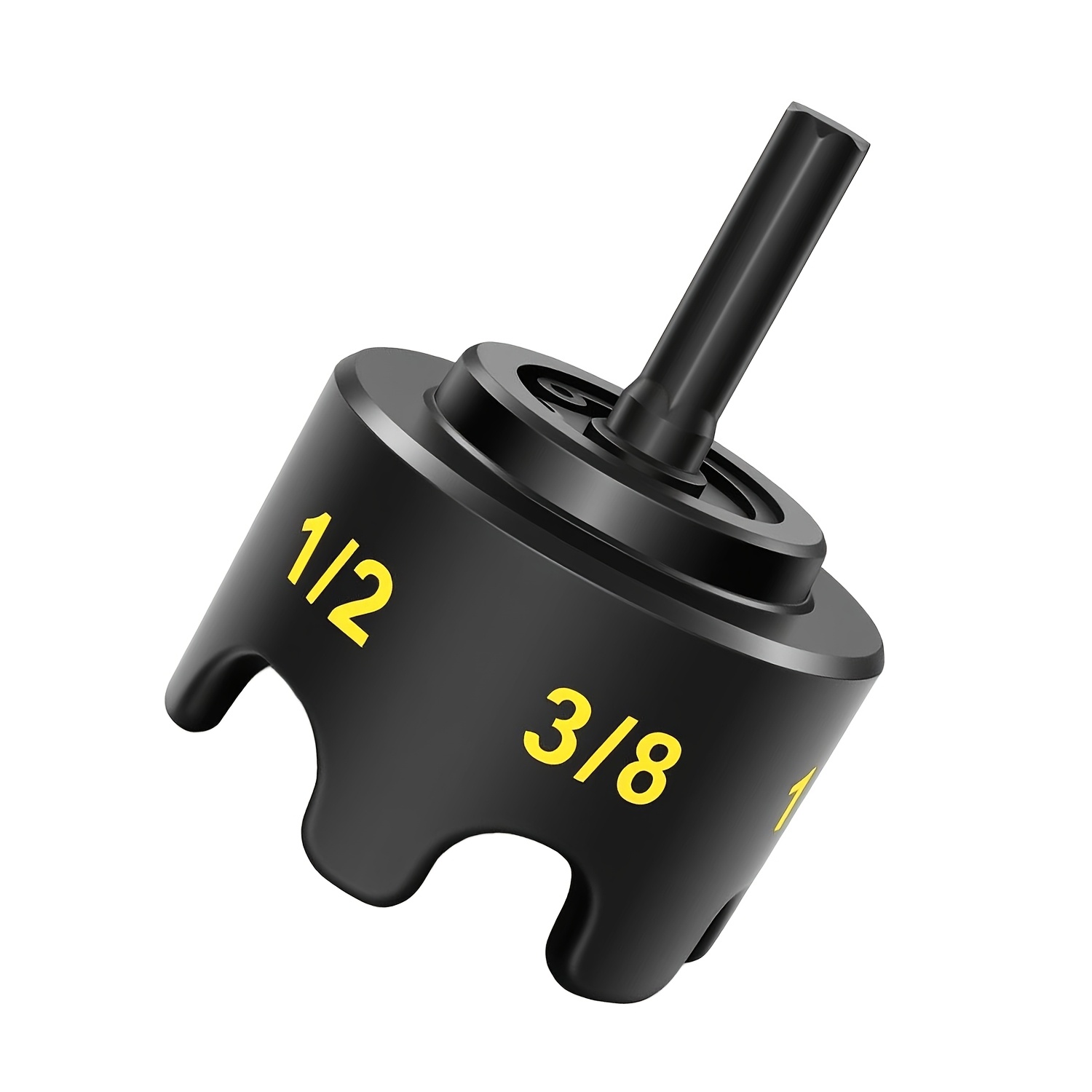 TEMU 1pc And Nut Quick Dismantler, Nut Adjuster, Hex Shank Nut Drive, Zipper-type And Nut Extraction Tool, Suitable For 1/ 4", 3/ 8", And 1/ 2"