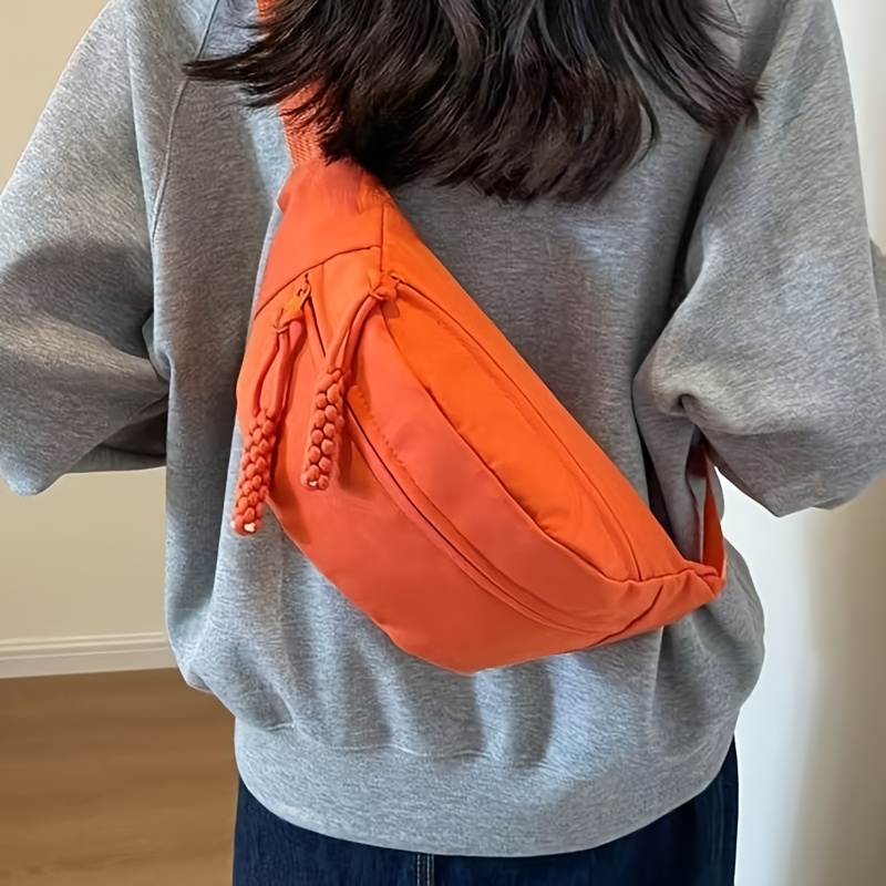 TEMU Leichte, kompakte Gürteltasche & Umhängetasche für Damen mit verstellbarem Gurt – Freihändige Bauchtasche geeignet für Wandern, Fitnessstudio,