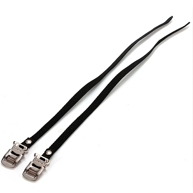 TEMU TOSUOD Correas para Pedales de Bicicleta, Pinzas para Dedos, Bicicleta de Carrera, Bicicleta de Spinning, Aleación de Aluminio, Correas para