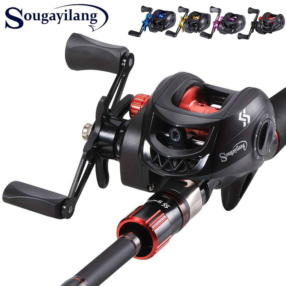Fishing Rod And Reel Combo FISHDROPS (YL-SC152-L) Baitcaster