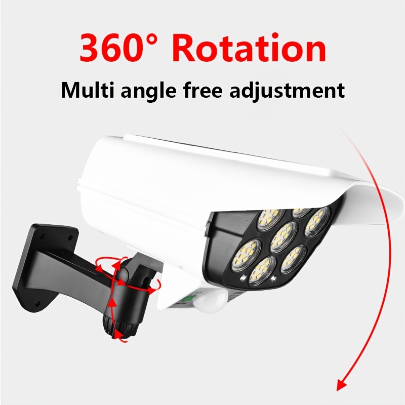 2pcs   camera solar outdoor lights garden decoration outdoor solar lamp home user outdoor spotlight anti theft burglar proof simulation camera street light suitable for courtyard doorway   shop solar lights from outdoor christmas decorations 2025 decorate patio terrace solar lights