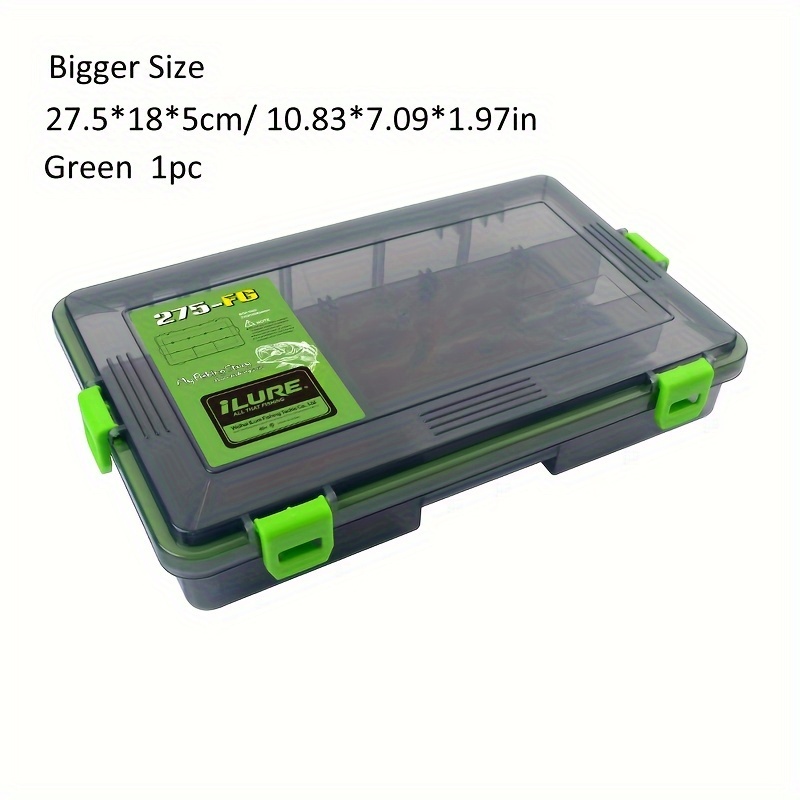 TEMU 1pc -compartment Box, Tackle Box - Organizer