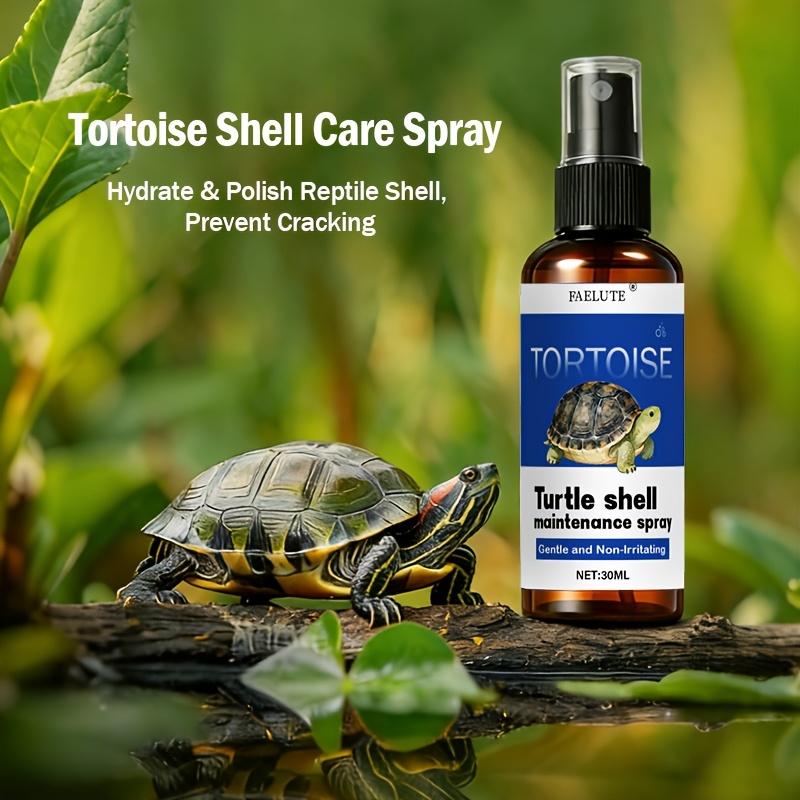 A Spray Designed for Turtle Shells That Is Safe for Reptiles, Providing Hydration And Polish While Preventing Cracks And Discoloration. It Requires No Rinsing, Is Easy to Apply