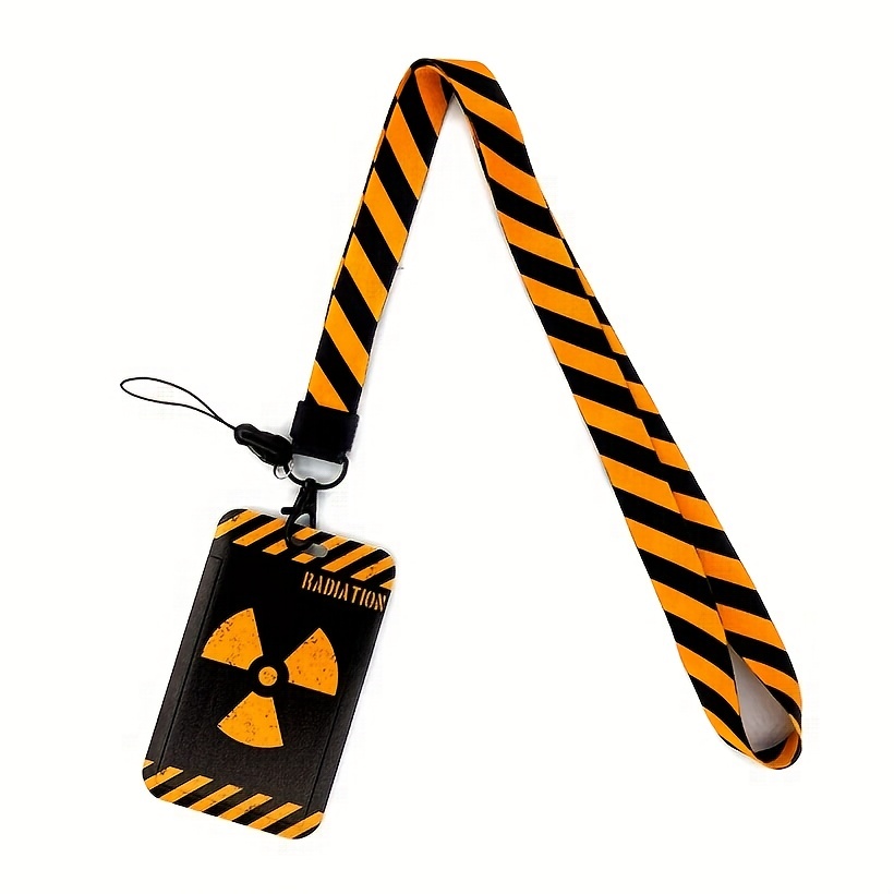 TEMU 2d A Lanyard For Holding Name Badges, Business Cards, And Id Cards, Perfect For Hanging Around The Neck; A Small Gift Idea