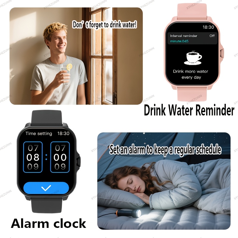 2026 83 inch full touchscreen smartwatch wireless 5 0 call text music multiple sports 260mah battery usb charging ideal gift for an fashion accessory vibrant display Product details 5