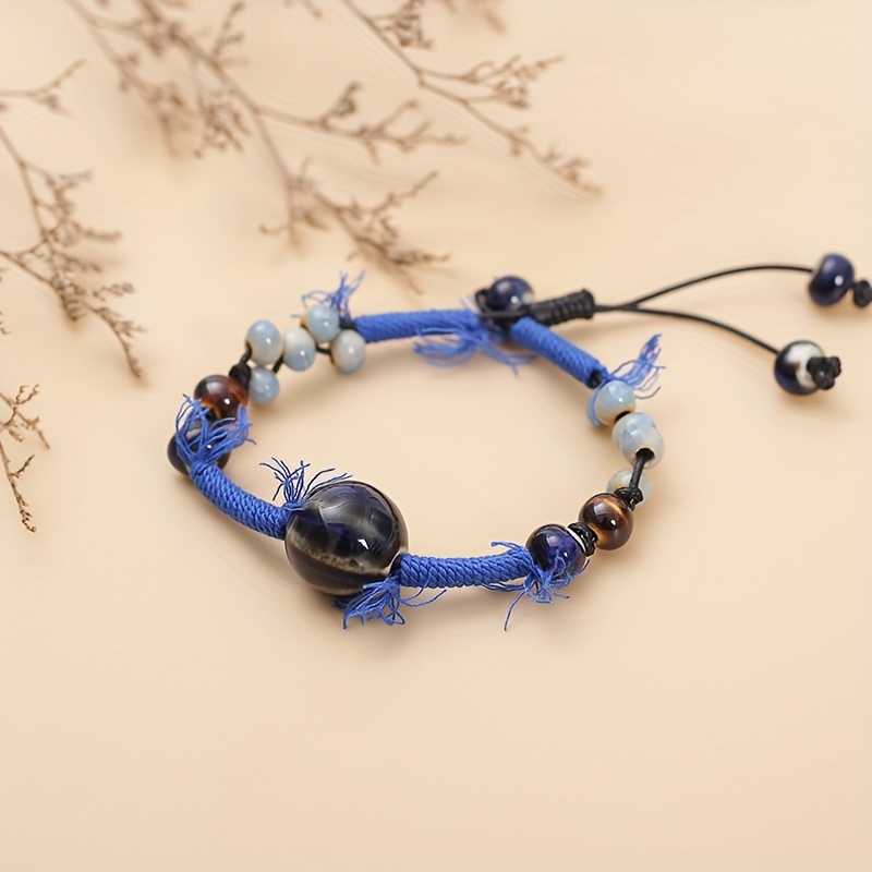 Women's Ceramic Braided Bracelet Adjustable Unique Creative Gift