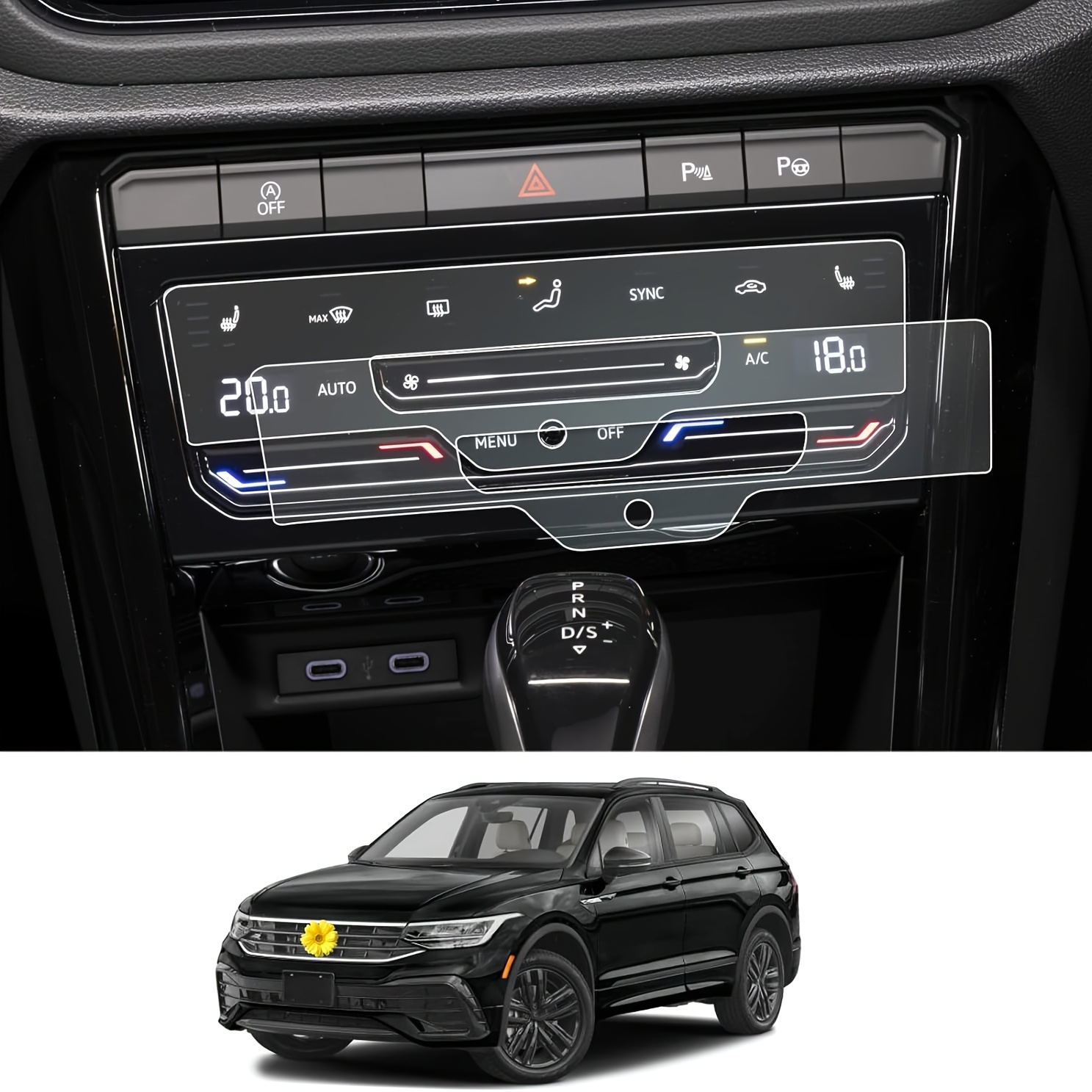 E-shop Klimaanlagen-Schutzfolie für die neuen VW , Tiguan, Passat B8 und Facelift Modelle von 2022 bis 2024 [2er-Set]