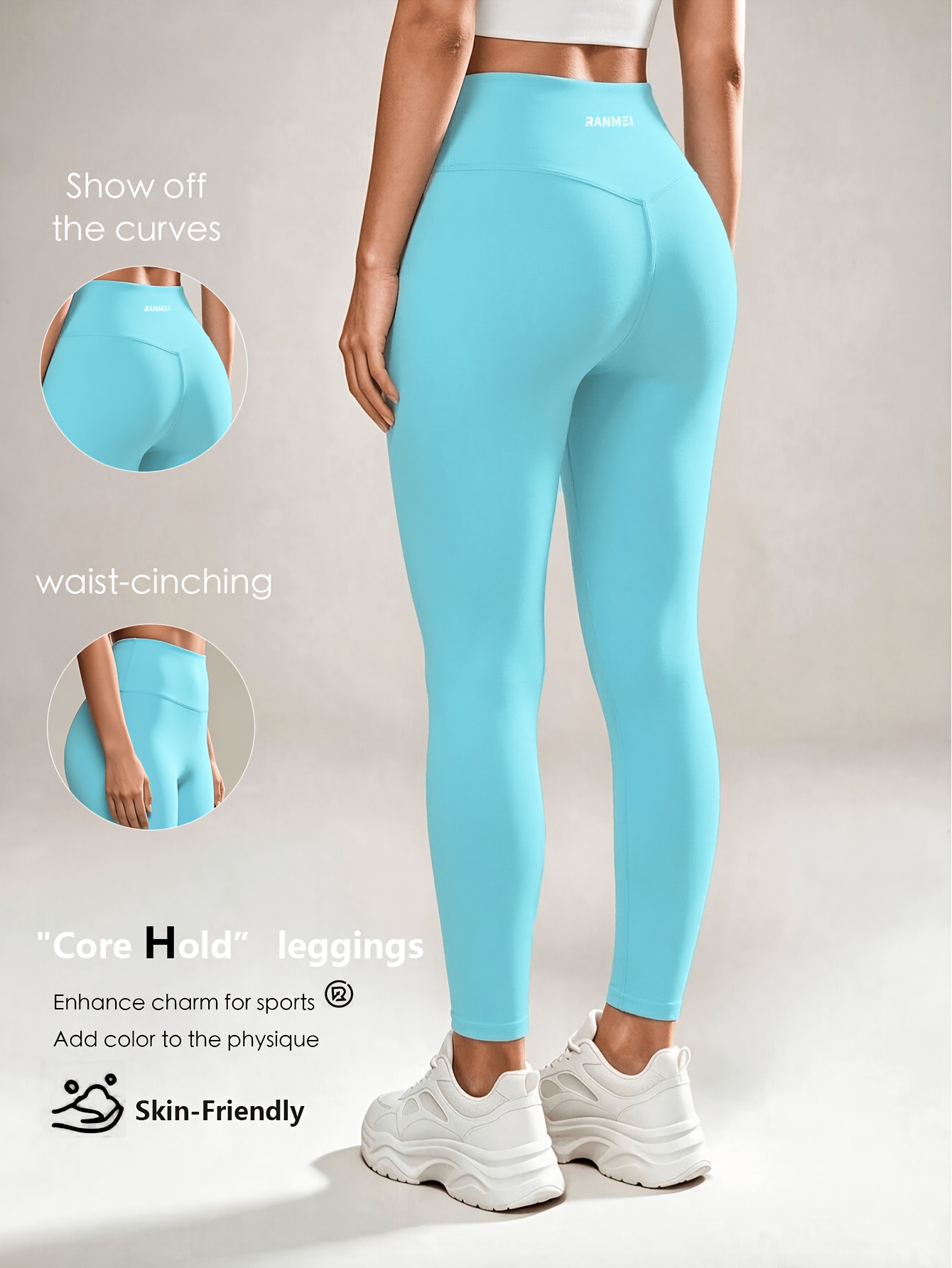 Women'S Athletic Long Pants with Waistband And Tummy Control Design, Suitable for Outdoor Exercise, Fitness, Running, Pi