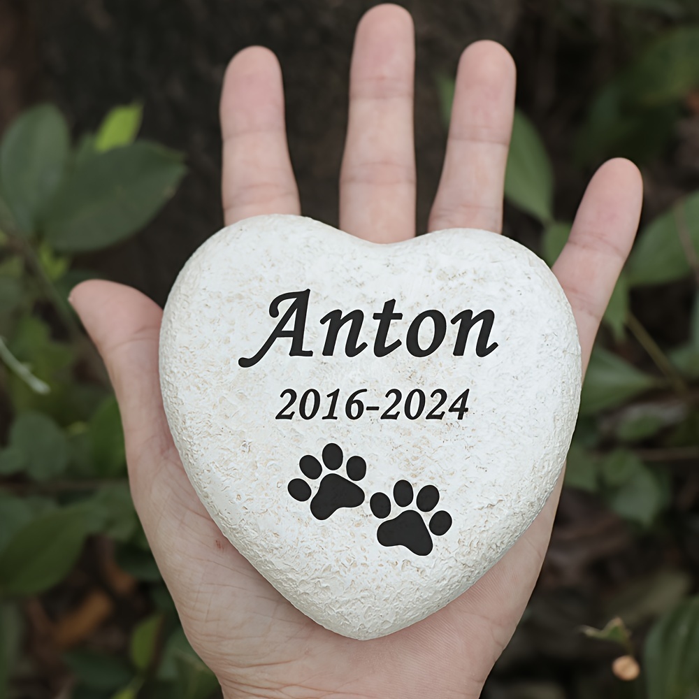 Custom Made Memorial Garden Stone for Pets