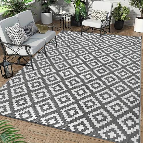 independent tote bag ground stakes 1pc outdoor mat patio mat washable large outdoor mat woven outdoor mat outdoor rv camping mat suitable for patios decks picnics and balcony large rugs