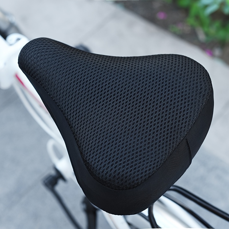 TEMU Breathable Polyester Bicycle Cover, Cushion Protector For Cycling Equipment - 1pc
