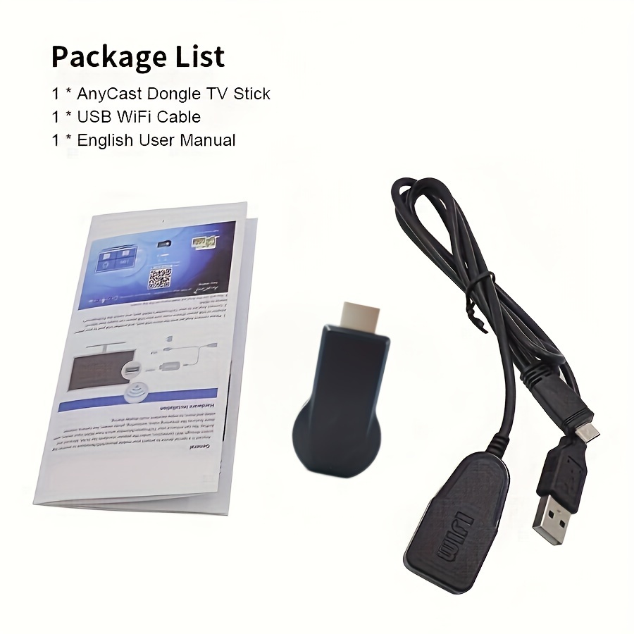 Image of Mcpiwohy Wireless Hdtv Adapter 1080p Full Hd Stick With & Compatible For Tv, /ethernet/wireless For Home Theater, Smartsee For Pc/monitor, Mirror/extend Mode, Suitable For Meetings, Education