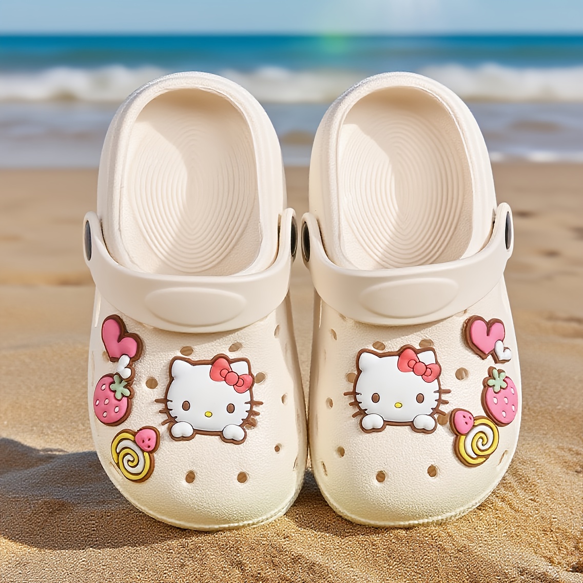 a set of adorable and versatile summer flip flops featuring a cute cartoon strawberry   design for girls designed for   and   along with quiet and slip resistant flip flops for boys