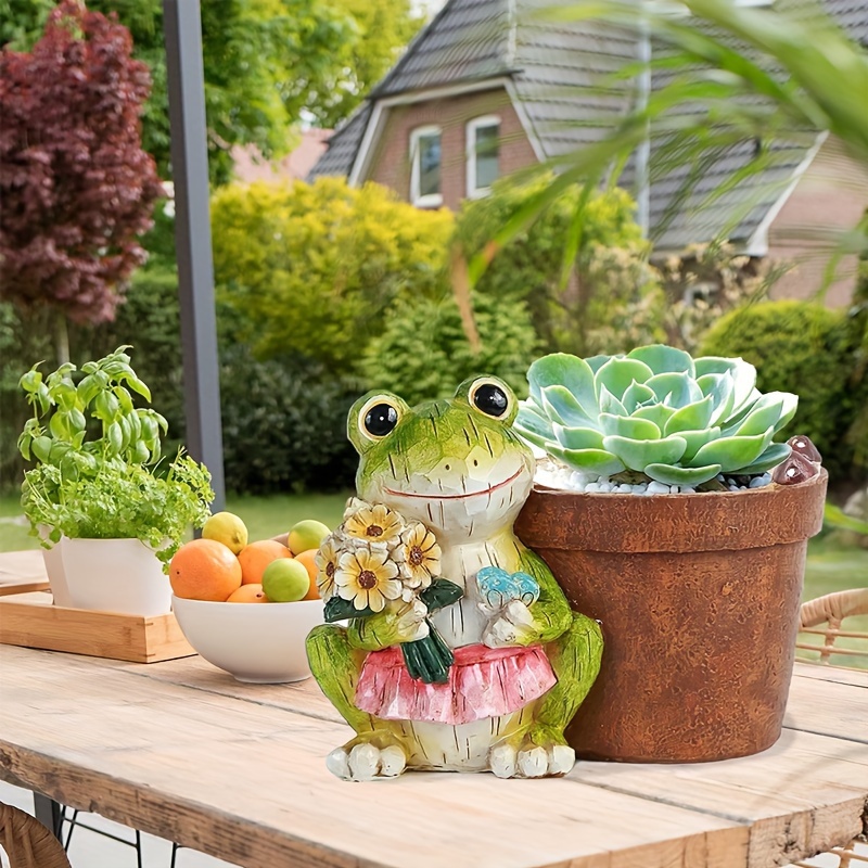 Frogs Garden Decor - Temu