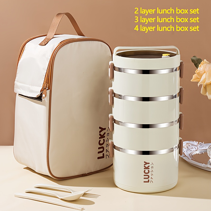 3 Tier Lunch Box With Bag: Ultimate Meal Prep Solution 2 3 Tier Lunch Box With Bag: Ultimate Meal Prep Solution