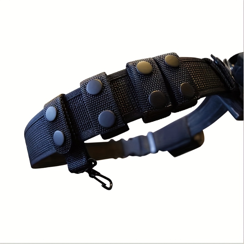 TEMU 2pcs Quick Release Handcuffs, Black Nylon, Adjustable, Compact And Durable, Suitable For Outdoor, Camping, Hiking And Tactical Use, Camping