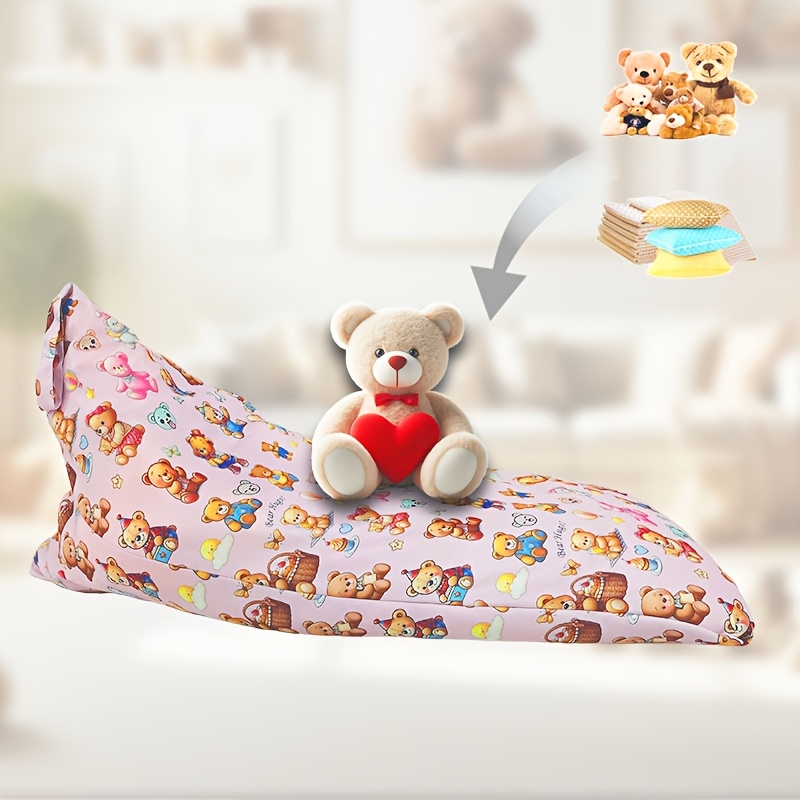 Stuffed Animal Bean Bag Storage Giant Stuffed Animal Storage Bean