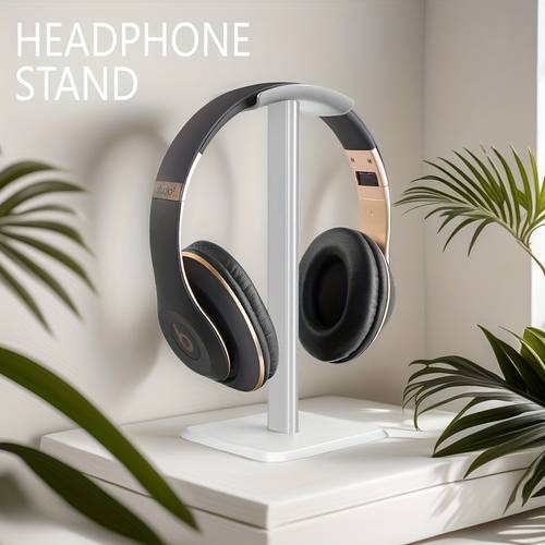 premium abs schreibtisch-kopfhörerständer - eleganter gaming-kopfhörerhalter für büro & gaming-raum display