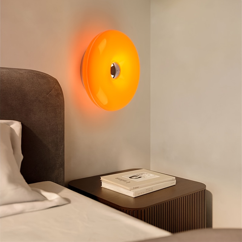 Donut Touch Lamp with 3-Color Dimmable Table Light