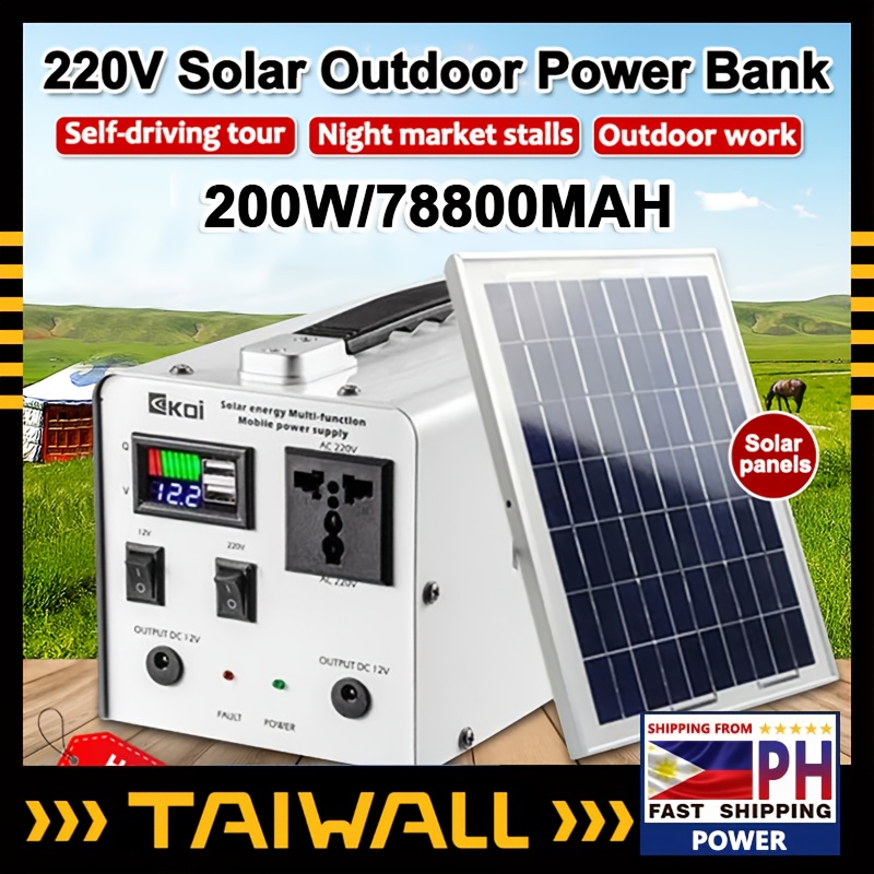 portable power station generator sold on Temu Philippines