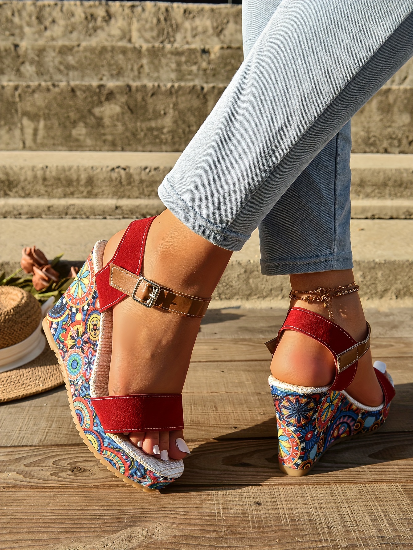 Sandália Tratorada Sandalias 2019 Verao Flatform Sandalia