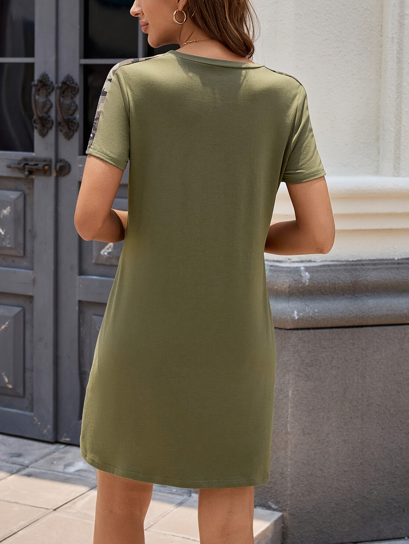 slim fit dress slacks Zapaka Women Summer Dress Army Green Spaghetti Straps Beach Lace Maxi Dress, Army Green / XL main image 0