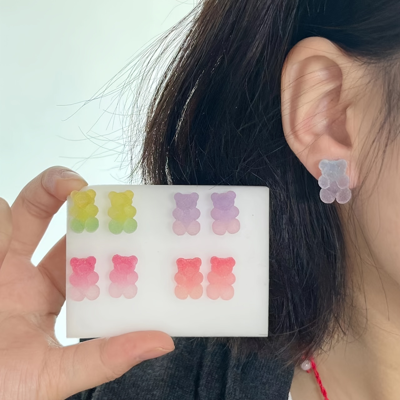 

Soft Gummy Bear Earrings: Adorable And Fun, Perfect For Everyday Wear And Special Occasions