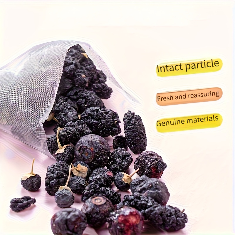 SIFANGDA Blueberry Mulberry Black Goji Berry Tea 100g (5gx20P) - Natural Herbal Tea with Anthocyanins, Antioxidant & Energy-Boosting Ingredients