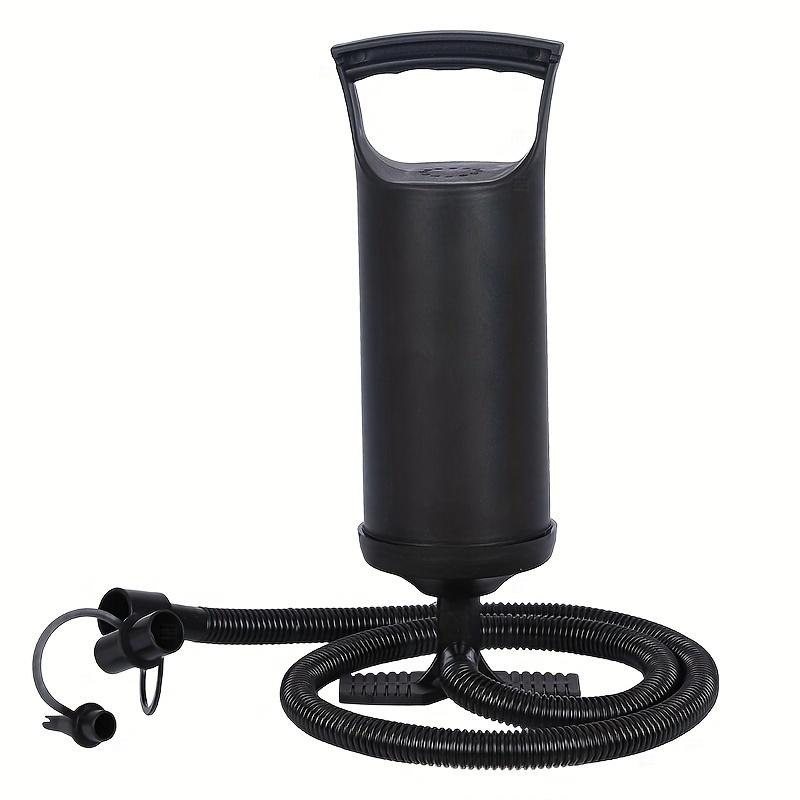 

1pc Manual Hand Air Pump With 3 Nozzles For , , Mattresses, And Balls