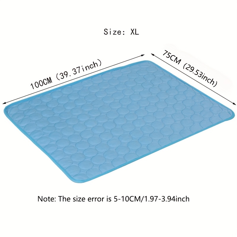 BEIYU PET Cooling Mat for Dogs & Cats - Breathable Washable Polyester Pet Bed with Ventilation Holes, Cooling Pad for Car Seat & Small House Cover, Summer Comfort for Small to Medium Dogs, Durable & Easy-Clean Design, Pet Cooling Mat, Pet Comfort Accessory, Ventilated Pet Bed, Easyclean Material, Dog Bed, Refreshing/cooling Mat For Dog, Cat Bed, Xxl Dog Bed, Dog Accessory