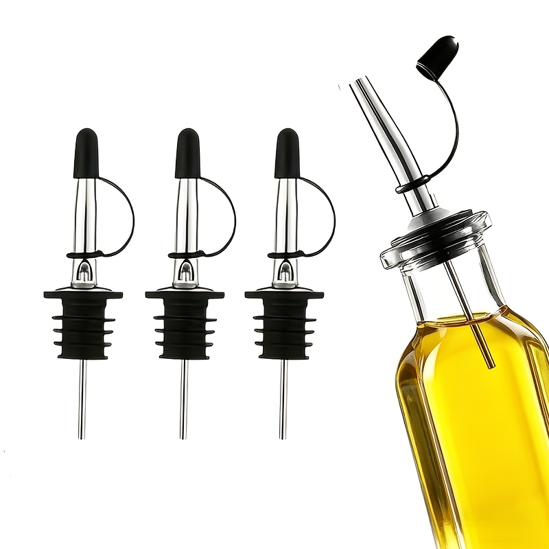 TEMU Set di 3/9/15 pezzi di ugelli erogatori per olio , ugello per versare l'olio, erogatore per olio, la tua bottiglia in un erogatore per /olio,