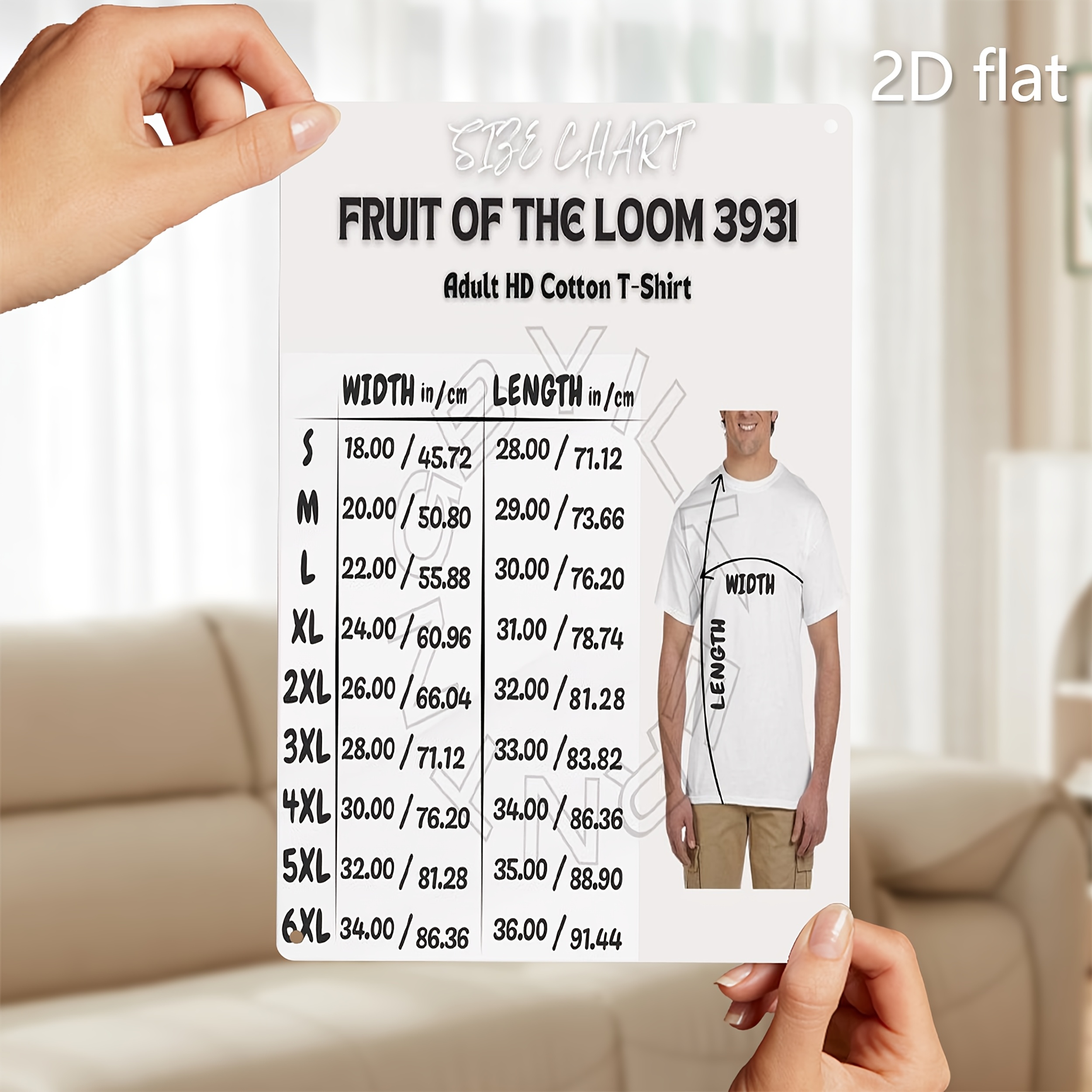 T Shirt Size Chart Fruit Of The Loom Tallas Tabla De Tallas Fruit