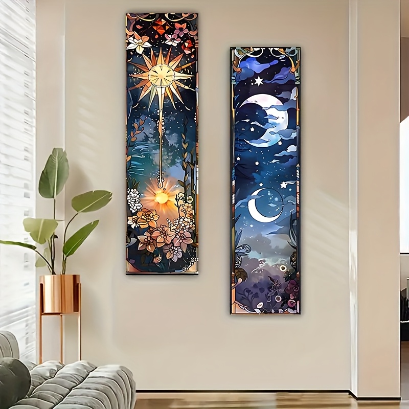 Psychedelic Chakra Tapestry Wall Hanging For Meditation Yoga Room_voghion.com