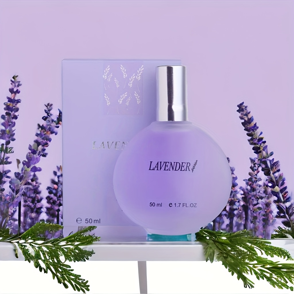 Image of [fresh | Natural] Fresh Natural Lavender Perfume | 50ml/1.7oz Affordable Daily Fragrance | Long-lasting For