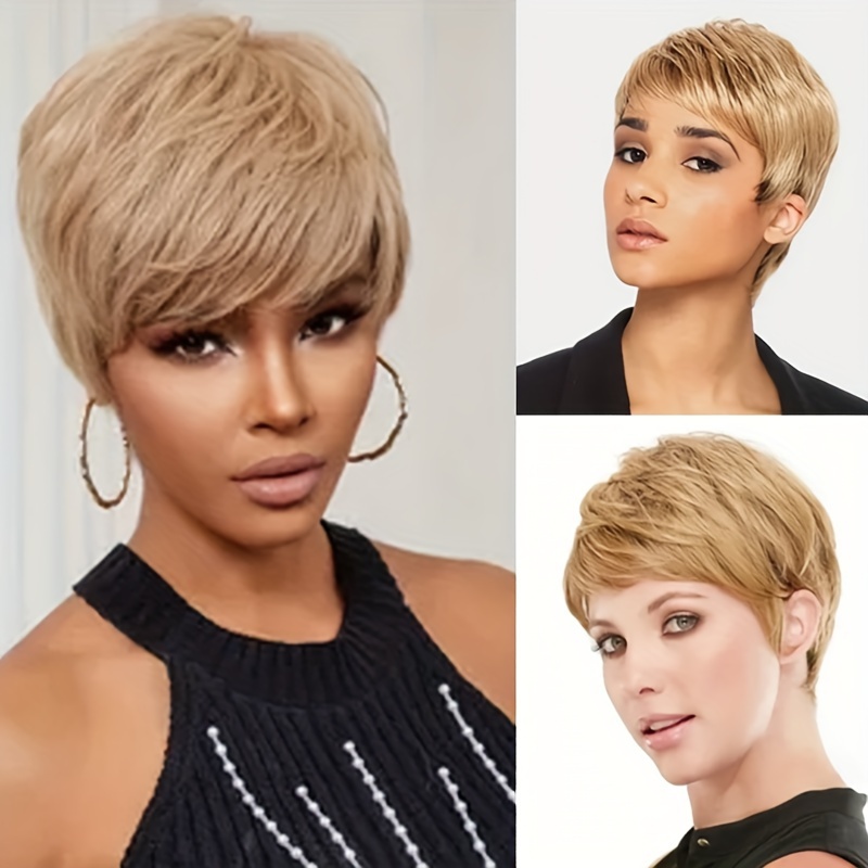 Short and sassy shop human hair wigs