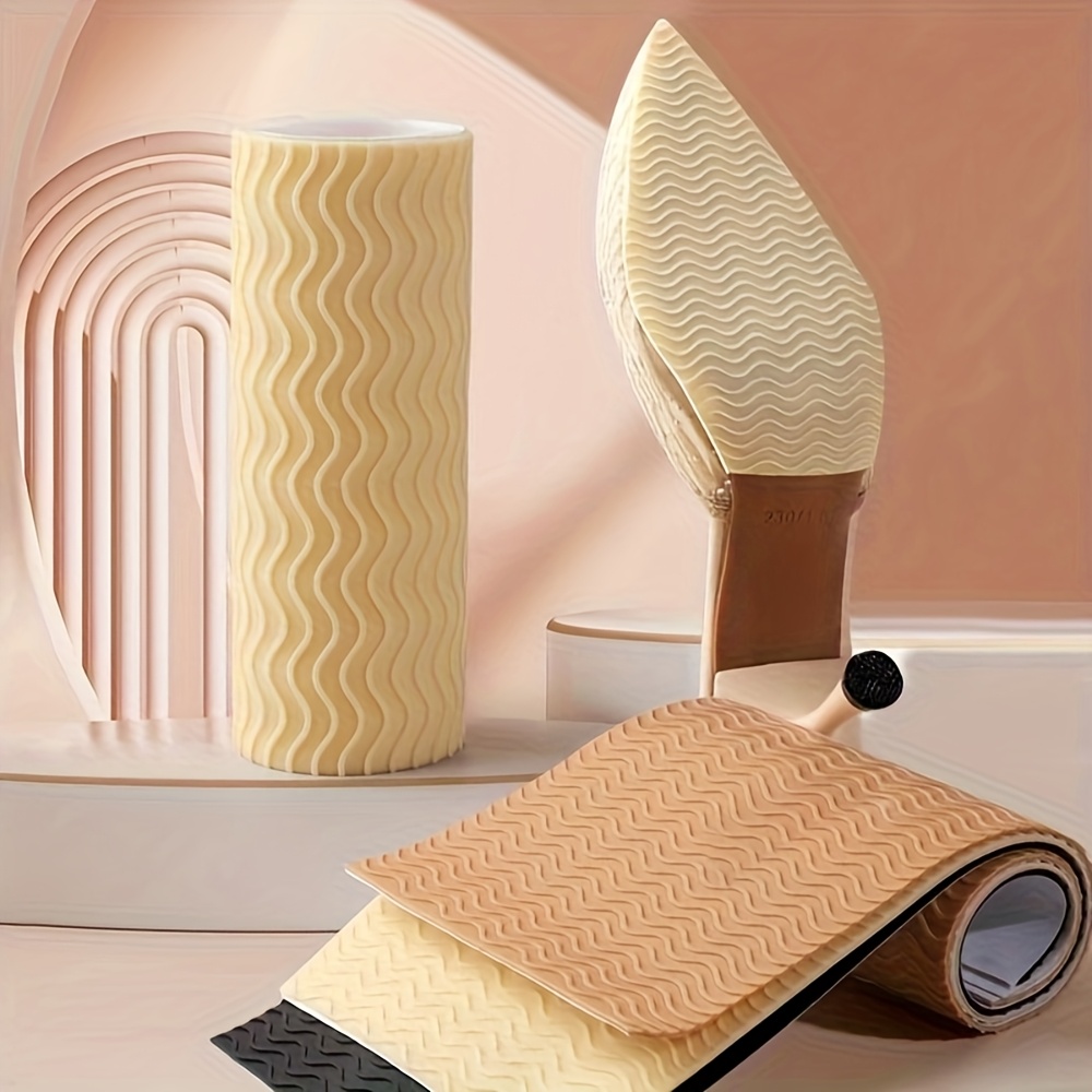 item picture 4pcs shoe insoles anti slip pads to stick on shoe soles with   backing enhancing shoe grip