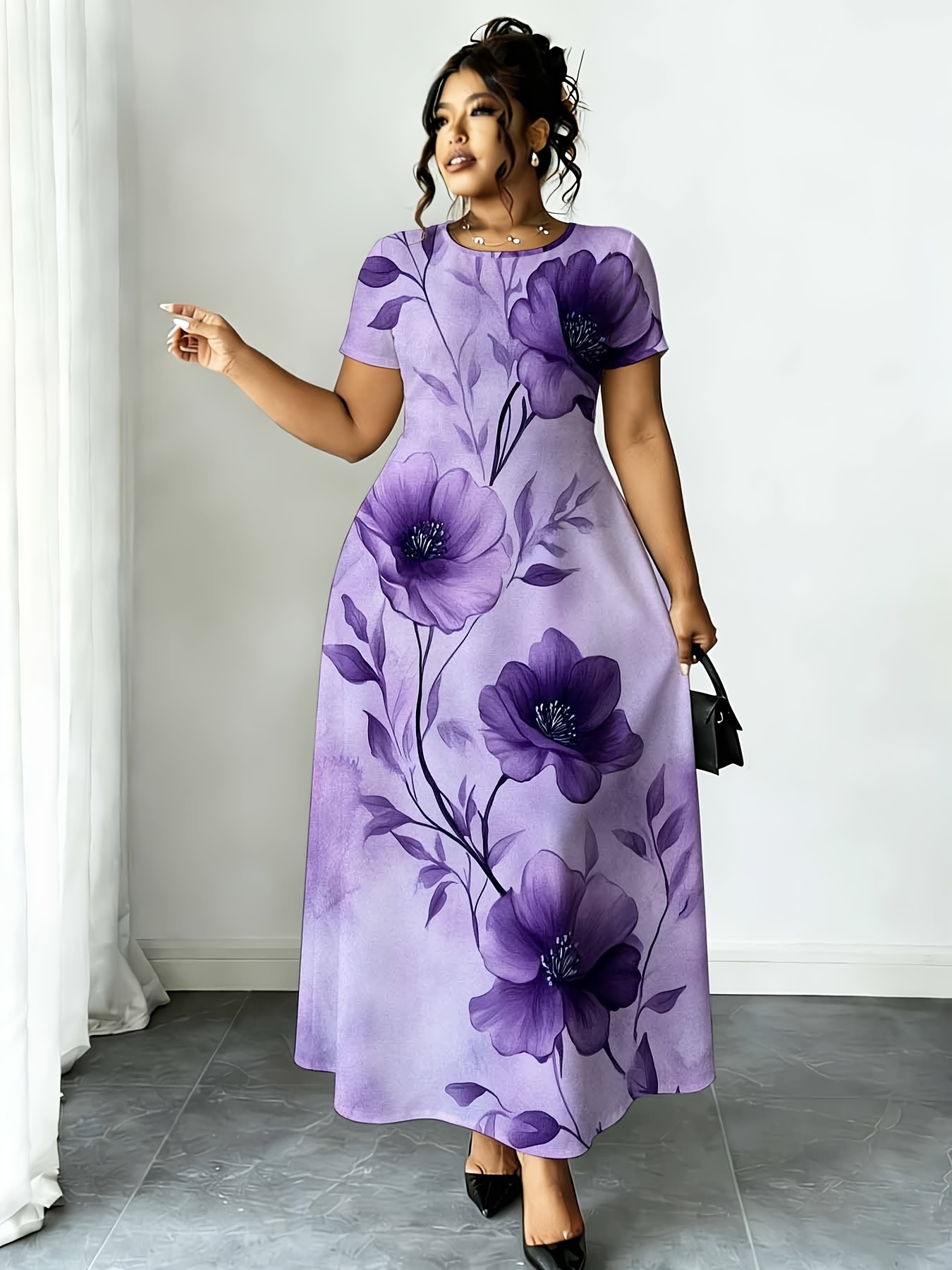 summer cotton midi dresses with sleeves Alex Cotton Midi Dress City Stripe / XXS