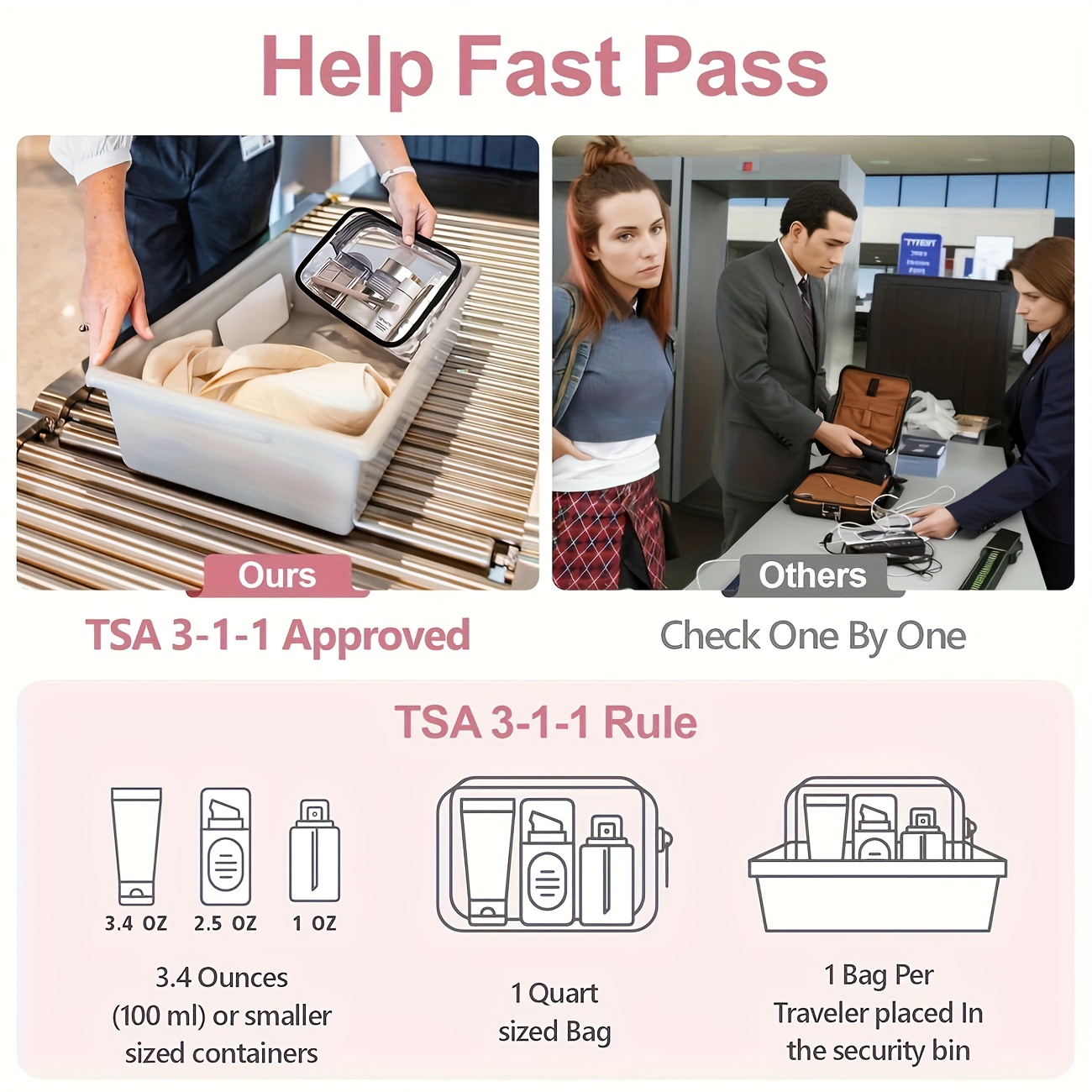 exclusive Featuring a Zipper Closure, This Spacious And Easy-To-Clean Storage Bag Is a Stylish, High-Quality Accessory for Women And Girls. It Includes Premium Small Pouches, a PVC Makeup Bag, a Toiletry Bag, And Is Travel-Friendly with TSA Approval 12 Featuring a Zipper Closure, This Spacious And Easy-To-Clean Storage Bag Is a Stylish, High-Quality Accessory for Women And Girls. It Includes Premium Small Pouches, a PVC Makeup Bag, a Toiletry Bag, And Is Travel-Friendly with TSA Approval