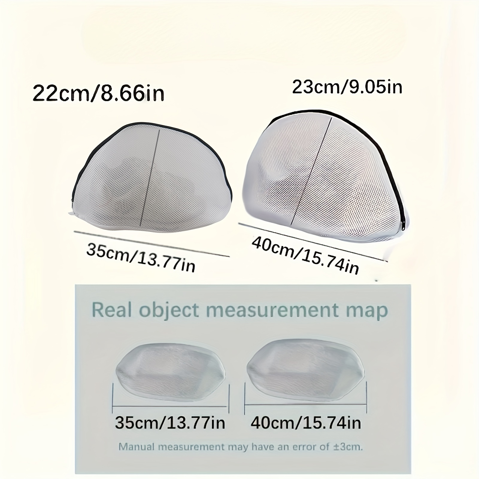 1pc Household Shoe Washing Bag - Mesh Laundry Bag with Zipper, Protective Wash Bag for Delicates, Bras, and Underwear, Prevents Deformation, Ideal for Machine Washing and Storage, Laundry Wash Bag|Delicate Protective Bag|Durable Woven Material, Laundry Bags