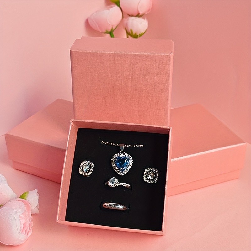 36pcs new stylish high end jewelry box   displaying necklaces pendants earrings rings studs and earrings ideal gift packaging for proposals weddings anniversaries   birthdays or mothers day presents Product details 5