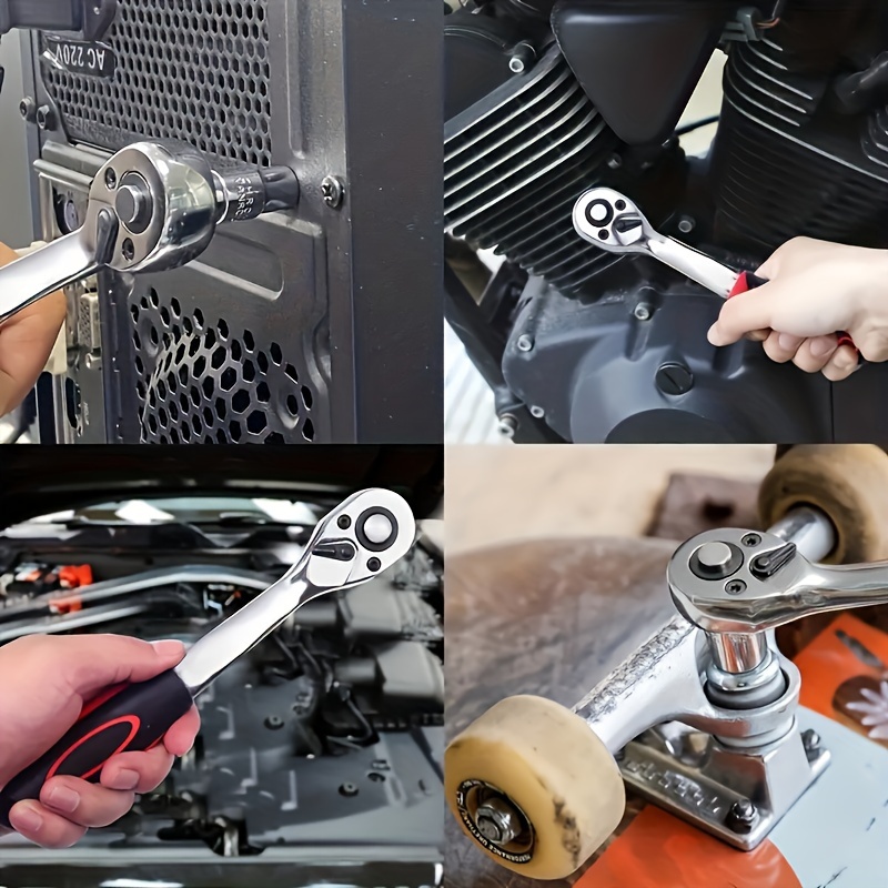 Wrench Socket Set Hardware Car Boat Motorcycle Repairing Kit - Temu
