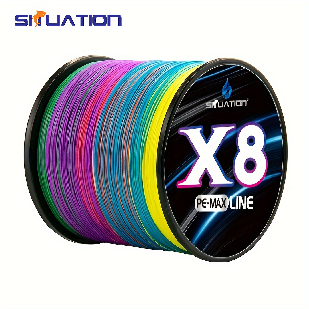

Durable 8-strand Braided Fishing Line For Saltwater And Freshwater Fishing - 500m/546yd, 10-80lb Strength - Resistant To Wear And Abrasion