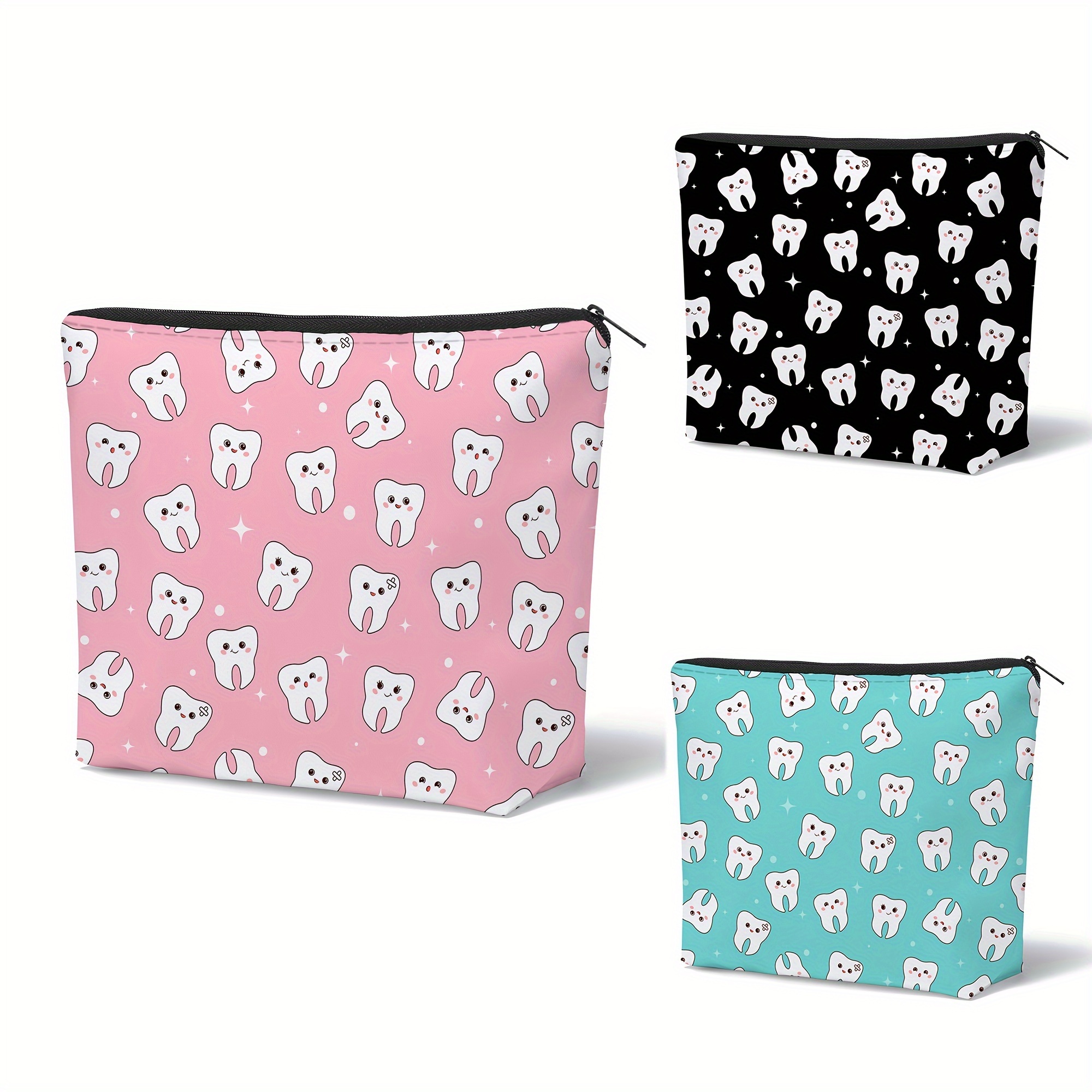 

's Cosmetic Bag Tooth Pattern - Unscented For , Toiletries &