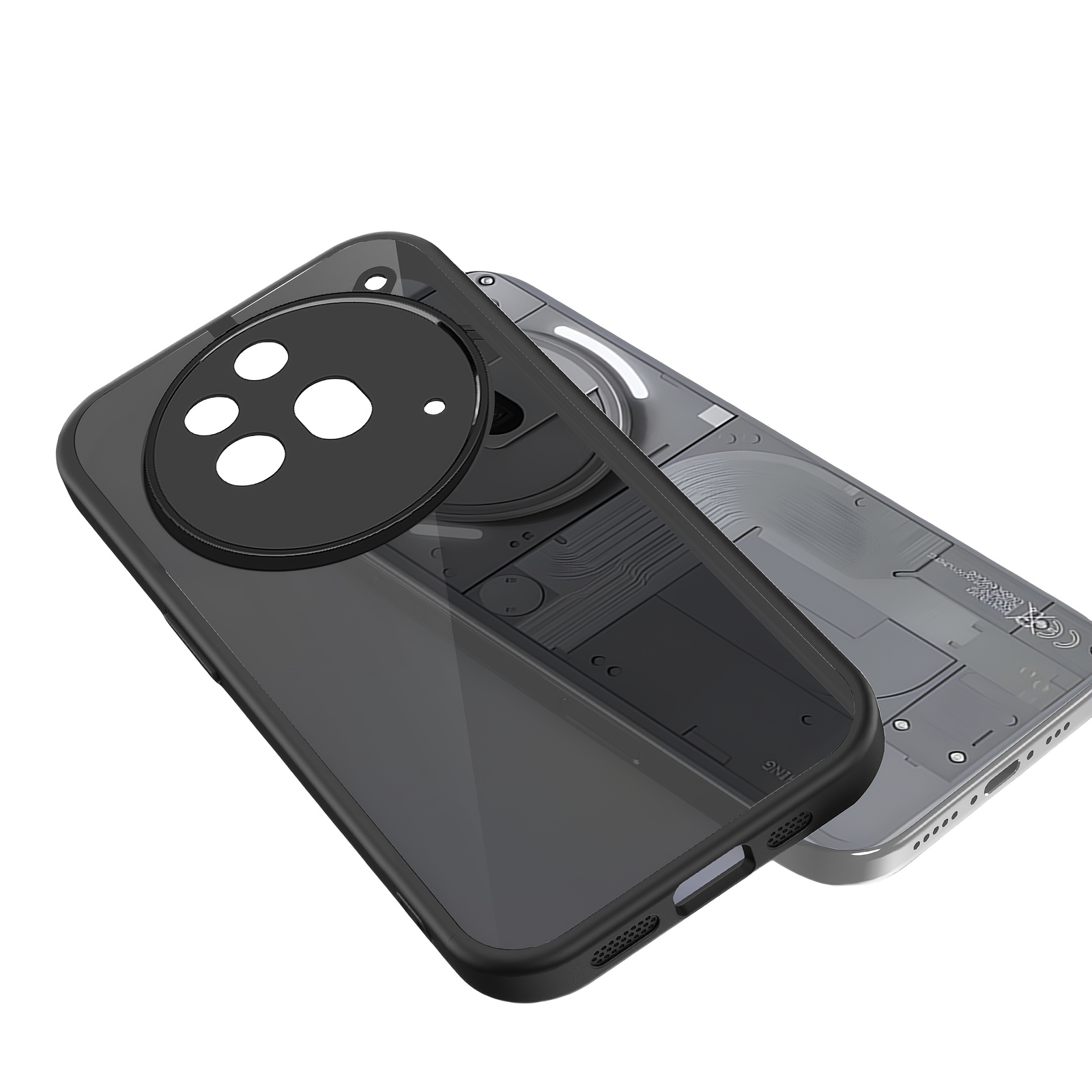 TEMU Phone Case: Suitable For Nothing Phone (3a) Feel, Gorgeous And Simple Appearance, Comfortable Feel, Non-slip And Fingerprint Phone Case
